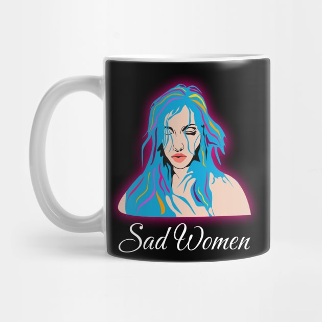 Sad Women by Womens Art Store